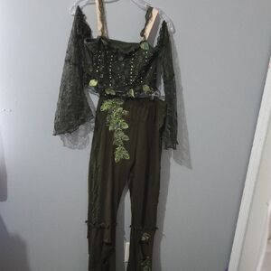 Custom Green Dance Costume